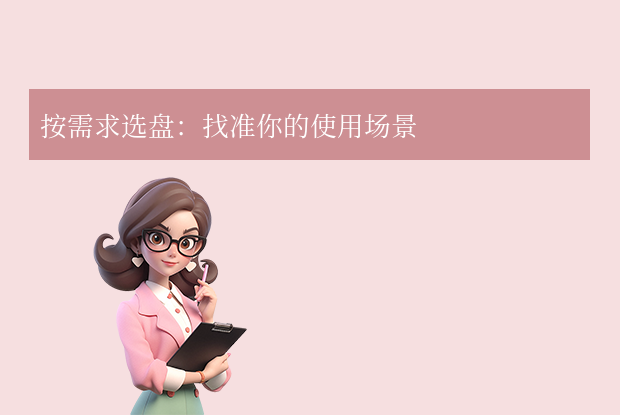 按需求选盘:找准你的使用场景