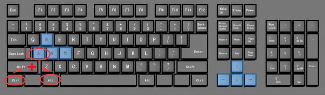 Ctrl+Alt+A(QQ截图)步骤一
